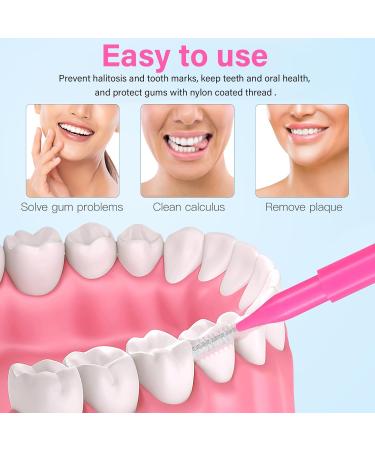 Interdental Brush 100 Pcs - Premium Tooth Flossing Heads & Dental Picks for Effective Oral Care | International Shipping - Buy Online on GoSupps.com