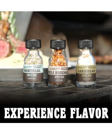 Artisan Flare Pitmaster Signature Herbs & Spices Grilling Gift Set - 20 Culinary Blends from Around the World - BBQ Grilling Gifts for Men & Women - Unique Gift for Dad - Buy Online on GoSupps.com