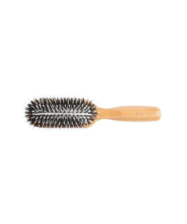 Luxury Bass Brush | Natural Bristle Hair Brush | Shine & Condition with Bamboo Handle - Buy Online on GoSupps.com