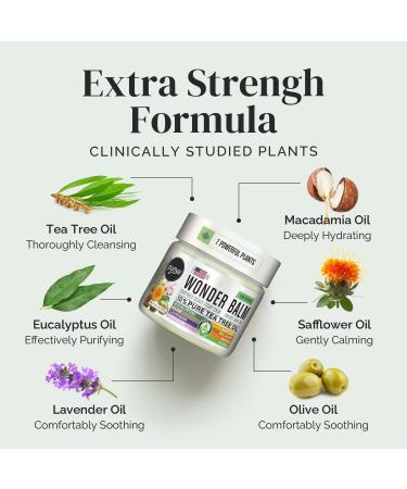 Puriya Tea Tree Oil Wonder Balm | 2 OZ - Natural Relief & Skin Care - Buy Online on GoSupps.com