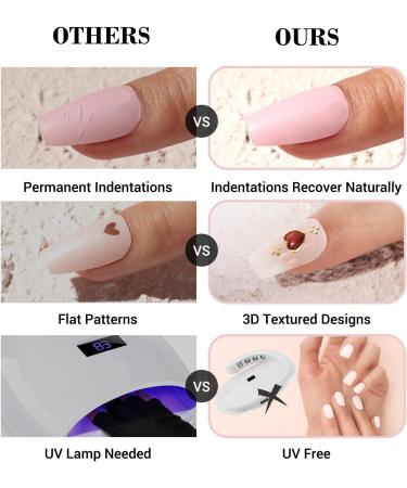 MelodySusie Qcoat Milky White Gel Nail Strips - UV Free Salon-Quality Nail Polish Long Lasting with 22 Wraps & Accessories - Buy Online on GoSupps.com