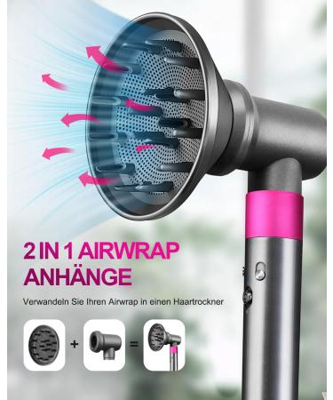 Buy Diffuser & Adapter for Dyson Airwrap HS01 HS05 - Transform Your Styling Experience | Gray Color - Buy Online on GoSupps.com