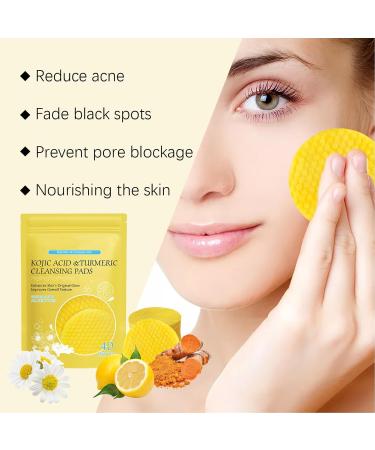 Kojic Acid Turmeric Cleansing Pad - Buy Online on GoSupps.com