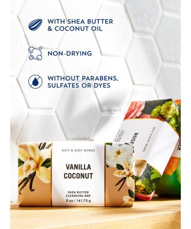 Buy Bath & Body Works Shea Butter Cleansing Bar (Cucumber Melon) - Perfect for All Skin Types | International Shipping Available - Buy Online on GoSupps.com