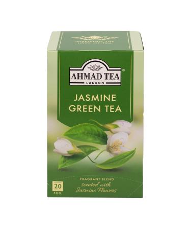 Ahmad Tea - Jasmine Romance Flavoured Green Tea 20 Bags - 40g (Case of 6)