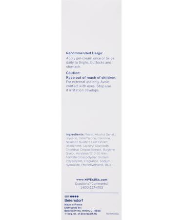 NIVEA Skin Firming & Toning Body Gel-Cream - With Q10 For Normal Skin - 6.7 oz. Tube - Buy Online on GoSupps.com