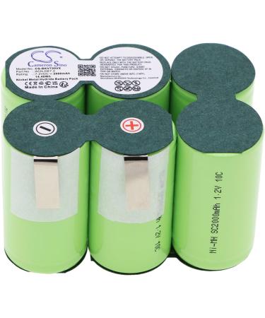 Battery Replacement for Black & Decker DV7205N DV7205 Extreme 7.2V - Compatible H2 ACN-DE7.2 | High-Performance eCommerce Shipping Worldwide - Buy Online on GoSupps.com