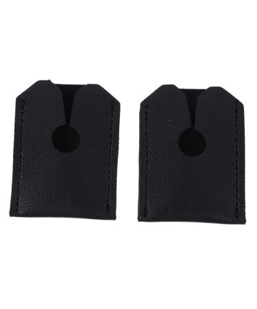 Healvian 2 piece of razor storage bags safety razor cover razor storage case shaver storage cover razor.