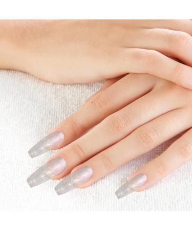 Solid Gel Nail Glue | Gel Nail Glue Hard Gel for Nails | Long-Lasting Hard Gel Manicure Art Building Gel for Nails Home Salon Use 04 - Buy Online on GoSupps.com