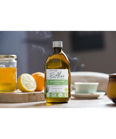 PUR'ALOE Drinking Juice 500 ml - Organic - Buy Online on GoSupps.com