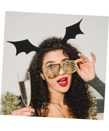 Beavorty 2 Sets bat headband hair clip halloween bats halloween bat hair clips halloween party headdress halloween headband wings costume Party Supplies hair accessories ear fabric women's - Buy Online on GoSupps.com