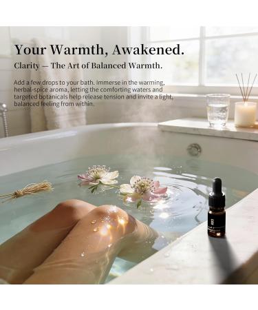Clarity Warming Relief Essential Oil Blend - Ginger Angelica Alisma & Nutmeg for Fluid Balance Circulation & Deep Comfort - 5ml Natural Skin-Safe Aromatherapy (0.17 Fl Oz (Pack of 1)) - Buy Online on GoSupps.com