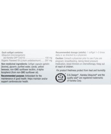 Buy Webber Naturals Ubiquinol 100mg QH Active CoQ10 | 100 Softgels - International Shipping Available - Buy Online on GoSupps.com