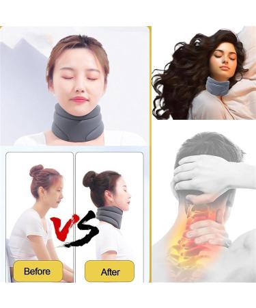 Neck Brace Cervical Collar Support Neck Soft Foam Neck Brace Neck Brace for Neck Pain Relief Sleep Cervicorrect for Snoring for Neck and Support (Pink) - Buy Online on GoSupps.com