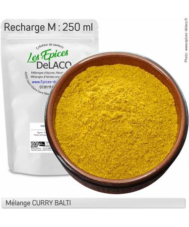 CURRY BALTI 125g M ... m langes d' pices herbes aromates condiments piments pour viandes poissons l gumes marinades salades barbecue - Les EPICES DeLACO - Buy Online on GoSupps.com