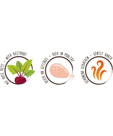 Sammy's Heartbreaker: Premium 800g Dog Snacks with Beetroot & Dandelion | Finely Baked & Healthy Treats - Buy Online on GoSupps.com