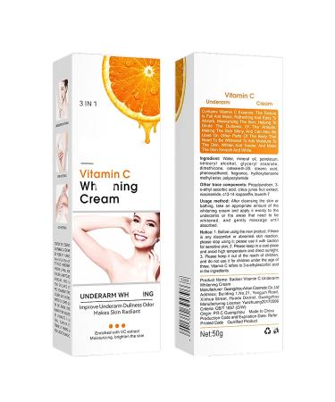 Dark Spot Corrector Cream for Inner Thighs, Legs, Underarms & Knees - Natural Formula - 2pcs - Buy Online on GoSupps.com