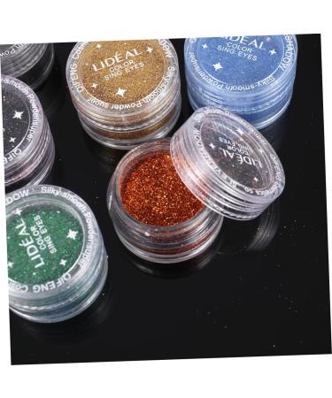 TOVINANNA 90 Pcs Eyeshadow Pigments Loose Eyeshadow Glitter Pearlescent Powder Eye Shadow - Buy Online on GoSupps.com
