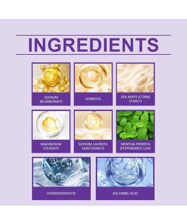 Smileshiney Powdered Toothpaste Oral Hygiene PowderImmediately Repairing 50 Grams Toothpaste And Powder For Morning Hygiene Bathroom Care Home Travel Routine Daily Women Men - Buy Online on GoSupps.com