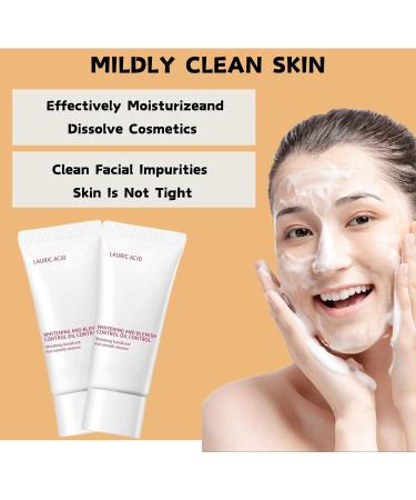 Facial Cleanser - Clean and Clear Face Wash - Face Wash Women for Cleaning & Tightening Pores - Foaming Cleanser - Face Wash for Balanced Grease & Reduce Acne - Skin Care - Face Cleanser - Buy Online on GoSupps.com