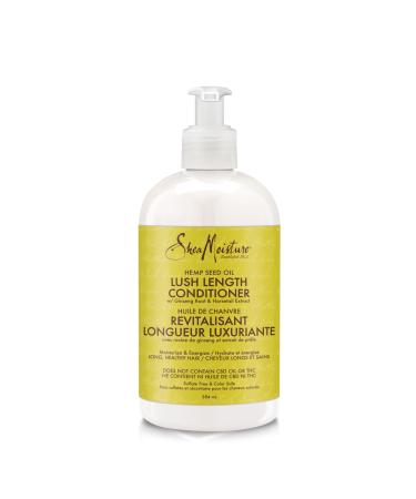 Shea Moisture Cannabis Sativa Hemp Seed Oil Lush Length Conditioner Unisex 13 oz
