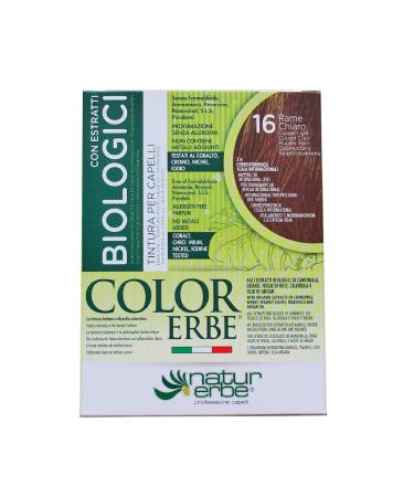 naturerbe Color Herb Extracts Bio Dyeing 16 Light Copper