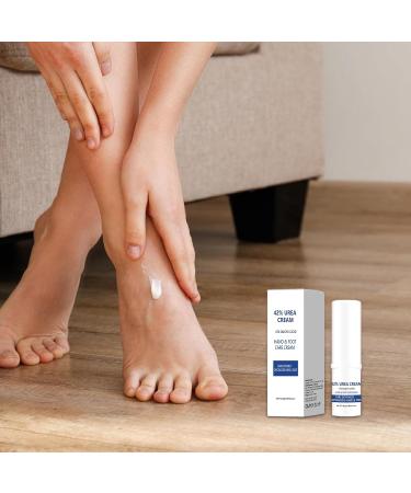 Moisturizing Foot Cream - Urea Foot Lotion - Intensive Natural Moisturizing Cream for Dry Feet 2.8g for Callused and Flaky Skin - Buy Online on GoSupps.com