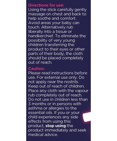 Colief Breathe Easy Vapor Rub for Babies | Decongestant Chest Rub with Eucalyptus & Menthol | 30g Roll-On for Infants (3+ Months) - Buy Online on GoSupps.com