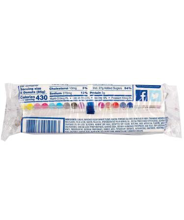 Hostess Donettes Variety Pack - Powdered, Frosted, Double Chocolate, Crunch - 12 Packs (72 Donettes) - Buy Online on GoSupps.com