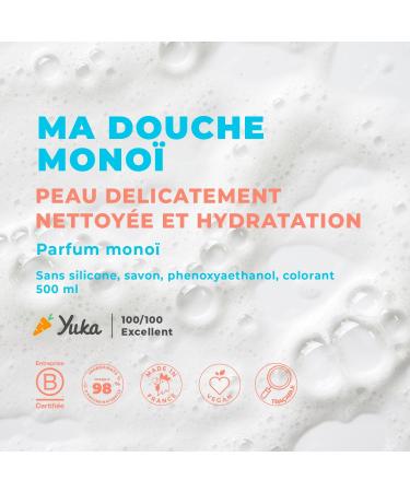 ENERGIE FRUIT | Gel Douche pH Neutre | Mono & Macadamia | Fabrication Fran aise | Vegan | 500ml Monoi 500 ml (Lot de 1) - Buy Online on GoSupps.com