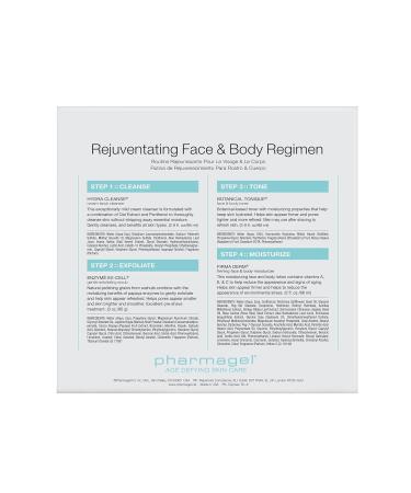 Pharmagel Rejuvenating Face & Body Regimen | Best Skincare for Radiant Skin - Shop Internationally - Buy Online on GoSupps.com