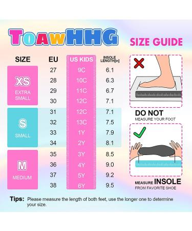 Kids Roller Skates for Girls and Boys | 4 Size Adjustable | Light Up Wheels | Blue Medium-Youth (3Y-6Y US) - Buy Online on GoSupps.com