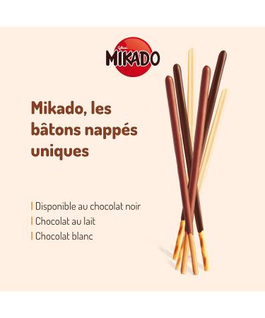  Mikado Mikado Pocket Dark Chocolate Pocket Size Snack TV Tray Easy to Take Away Display of 24 Boxes of 39 g - Buy Online on GoSupps.com