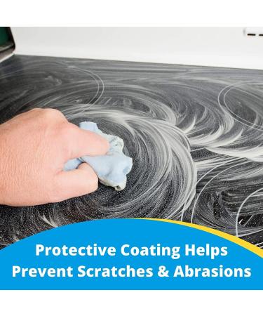 Carbona Ceramic Cooktop Cleaner | Grease & Burnt-On Food Remover | Non-Abrasive Formula - 16.8 Fl Oz - Buy Online on GoSupps.com