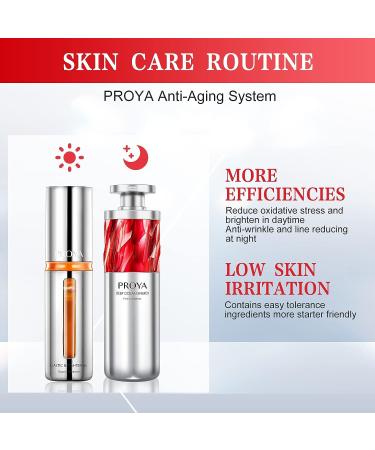 PROYA Supramolecular Retinol Serum - Night Anti Aging Face Serum with 20% Hexapeptide-1 Solution | Reduce Wrinkles & Fine Lines, Hydrate & Firm Skin | 1oz - Buy Online on GoSupps.com