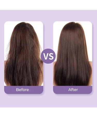 Buy Okngr Portable Cordless Hair Straightening Brush - 3 Temperature Settings Auto-Off Anti-Scald USB C Rechargeable - Perfect for Travel - Purple - Buy Online on GoSupps.com