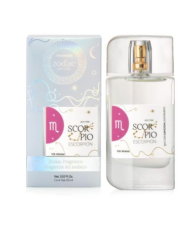 Zermat Scorpio Zodiac perfumes for women Sensuous Floral - Flora Scent Perfume para mujer 2 Fl. Oz Long-lasting Fragrance Delicately Balanced Aroma.