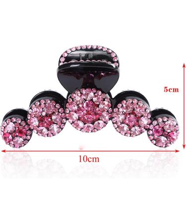 Hair Pins For Women Women Hair Claw Headdress Hair Accessories Women Big Rhinestone Hair Claws Hairpins Crystal Hair Clips Barrettes Ponytail Girls Hair Accessories Ornaments Hairgrip (Color : A) (Col - Buy Online on GoSupps.com