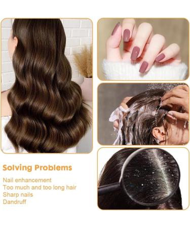 Yotun Silicone Scalp Massage Brush | Deep Cleaning & Hair Growth | Daily Head Massage Tool - Buy Online on GoSupps.com