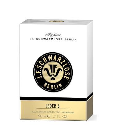 Leder 6 - Unisex EDP Spray Fragrance - Long Lasting and Captivating Perfume with Bergamot Lemon Orange Blossom and Nutmeg - Body Spray with Incredible and Unique Scent - 1.7 oz - Buy Online on GoSupps.com