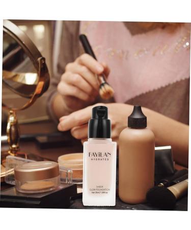 Didiseaon Liquid Foundation Beauty Foundation Nude Makeup Foundation Women Foundation Fluid Glass - Buy Online on GoSupps.com