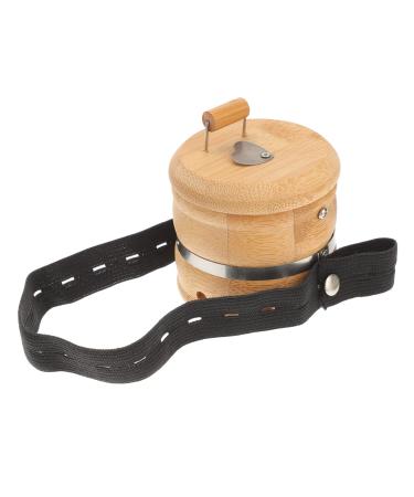 Healeved 1 piece of cardboard Moxibusion-Box Chinese medicine moxa tube for the household smoke-free foot massager MoxaSaBchen for moxibustion moxa burner physiotherapy bambus mini older