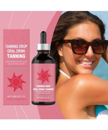 Face Tanning Drops Sunbathing Bronzer Fast Natural Tanning Body Face Moisturizer Indoor Outdoor For Women Men - Buy Online on GoSupps.com