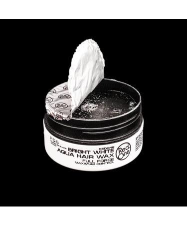 RedOne Aquatic Styling Wax White 150 ml | Provides Smooth | Ultra Hold | Gel Wax | Peach Scent | Maximum Control | Pack of 12 - Buy Online on GoSupps.com