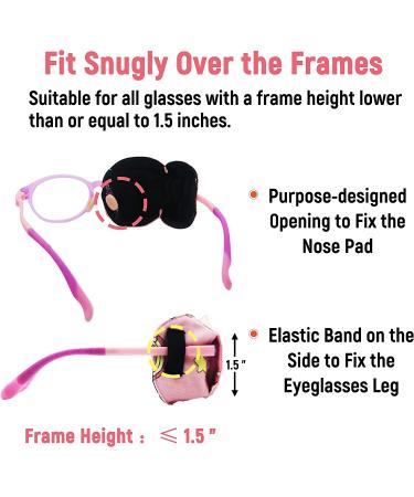 Astropic 3D Cotton & Silk Eye Patch for Kids | Girls Eye Patch for Glasses | Medical Eye Patch for Children with Lazy Eye (Blue Unicorn  Right Eye) To Cover Right Eye Blue Hair Unicorn - Buy Online on GoSupps.com