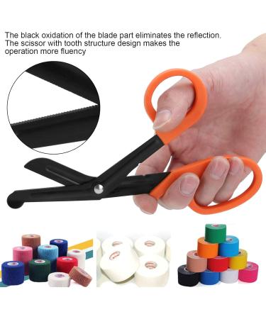 OKAT Bandage Scissors - Fine-Toothed Emergency Scissors with Scissor Bag for Home First Aid - International Shipping Available - Buy Online on GoSupps.com