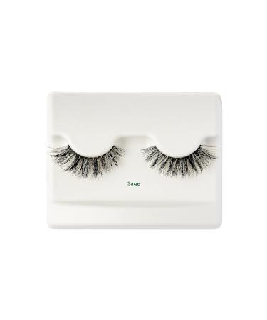 Shop KISS Sister Nature False Eyelashes - Sage 12mm | Contact Lens Friendly Easy to Apply Reusable Strip Lashes - International Shipping Available - Buy Online on GoSupps.com