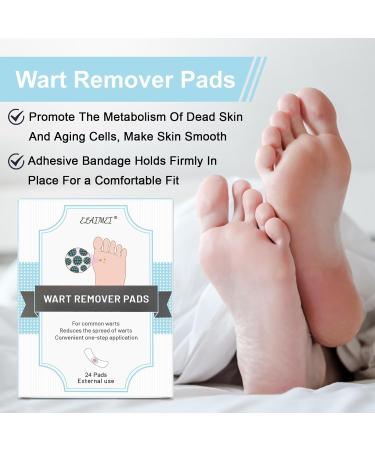 Wart Remover Plasters for Hands & Feet - Corn & Verruca Removal - Plantar Warts & Callus Treatment - 24pcs - Buy Online on GoSupps.com