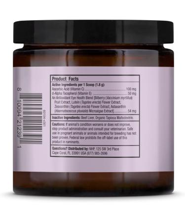 Dr. Mercola Eye Support for Cats & Dogs - 6.34 oz (180g) | Optimal Eye Health Supplement - Buy Online on GoSupps.com