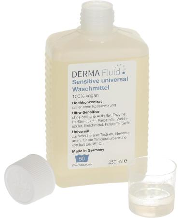 Sensitive Fragrance-Free Detergent for Babies & Allergies - Derma Fluid 250ml - Buy Online on GoSupps.com